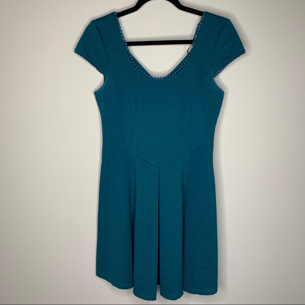 Free People Crossed Back CapSleeve Dress S